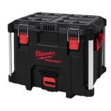 Cutie de transport scule Milwaukee PACKOUT XL, IP65, capacitate 45 kg