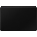 Husa Tableta Piele Samsung cu tastatura Samsung Galaxy Tab S7 Plus T970, Neagra EF-DT970UBEGEU