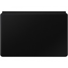 Husa Tableta Piele Samsung cu tastatura Samsung Galaxy Tab S7 Plus T970, Neagra EF-DT970UBEGEU