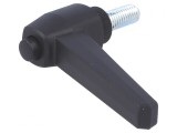 Manetă Franceză Neagră 25mm x 92mm