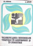 VALORIFICAREA RESURSELOR VEGETALE IN GOSPODARIE SI IN INDUSTRIE-GH. MOHAN, A. AVRAM-353283