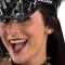 Colier Punk cu 3 capse, Negru