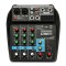Mixer profesional cu 4 canale, USB, Bluetooth, QSK740