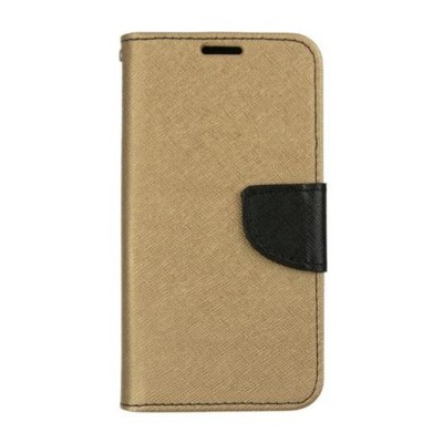 Husa SAMSUNG Galaxy A71 - Fancy Book (Auriu/Negru) foto
