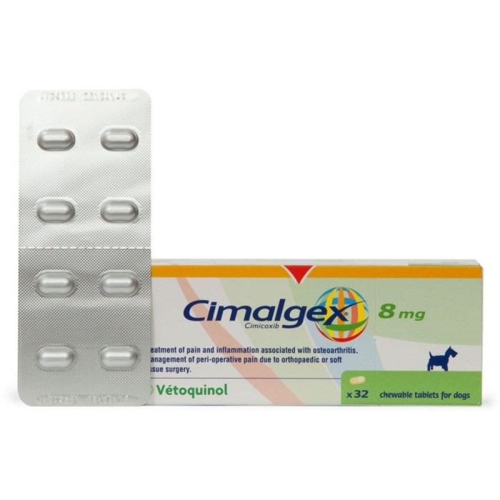Cimalgex 8 mg/ 32 comprimate