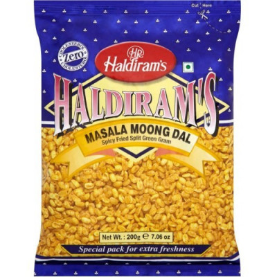 HALDIRAM Moong Dal Masala (Snacks Indian de Linte Galbena Condimentat ) 200g foto