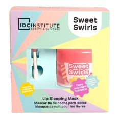 Mască de noapte pentru buze Sweet Swirls &ndash; Sweet Cherry, Idc Institute, 68341, 20 g