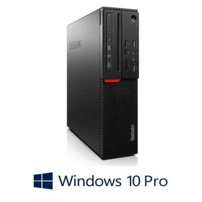 Calculatoare Lenovo ThinkCentre M710s SFF, Quad Core i5-6500, Windows 10 Pro foto
