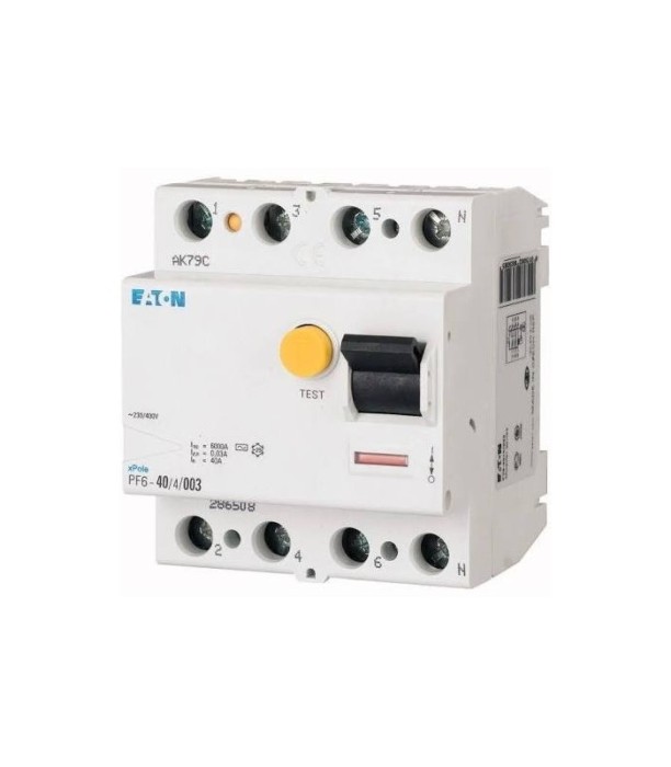 Diferential 100A 4P 30mA 10kA Eaton PF7-100 4 003 102925