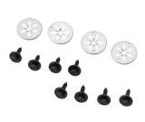 Set fixare scut protectie sub motor A3 (8l), 01.1996-12.1999, fixare scut sub motor