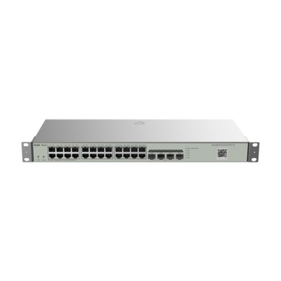 Switch 24 porturi RJ45 Gigabit, 4 porturi SFP, L2 Cloud Management - Ruijie RG-NBS3100-24GT4SFP-V2 foto