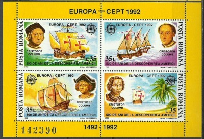 1992 - Europa, bloc neuzat foto