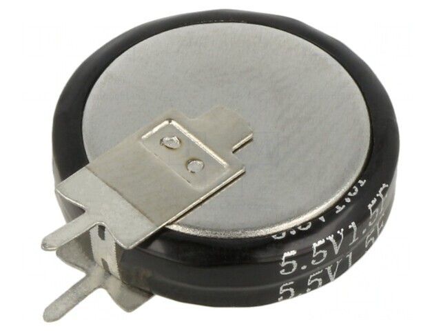 Supercondensator THT 1,5F 5,5V