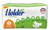 30 Scutece adulti, Marca Holder, Marimea S - Large, 5 picaturi