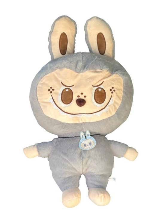 Jucarie de plus Labubu Gigant Gri 50cm