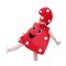 Costum leguma Ciuperca KidMania&reg;, rosu, pentru copii, marime universala 3 ani + Universala