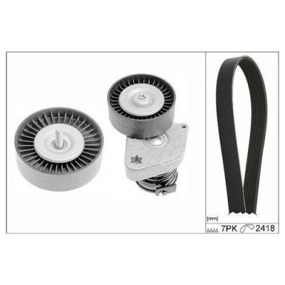 Set curea transmisie Mercedes Clasa C (W203) 05.00-12.07, Clasa C (W204) 01.07-01.15, Clasa C Coupe (Cl203) 03.01-06.11, Clasa C T-Model (S203) 03.01 foto