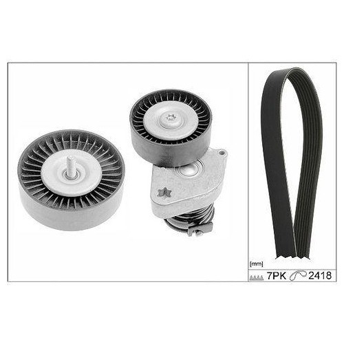 Set curea transmisie Mercedes Clasa C (W203) 05.00-12.07, Clasa C (W204) 01.07-01.15, Clasa C Coupe (Cl203) 03.01-06.11, Clasa C T-Model (S203) 03.01