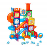Set de constructie magnetic - Marble Run (102 piese) PlayLearn Toys, MAGPLAYER