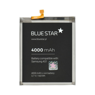 Acumulator Pentru SAMSUNG Galaxy A51, 4000 mAh, Blue Star foto