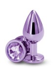 Plug Anal NS Novelties Rear Assets Medium Violet Metalizat