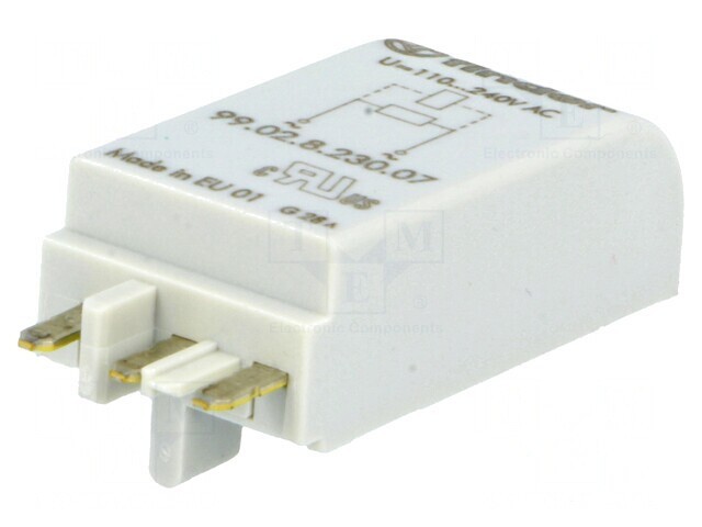 Modul Protecție Soclu Verde 110-240V AC