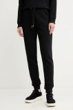 Armani Exchange pantaloni culoarea negru, uni, XW000750 AF14284