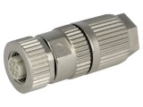 Conector HARTING M12 mufă 4 pini mamă drept IP67 HARAX 32V IDC