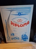 Diploma Federatia Romana De Modelism - (necompletata)