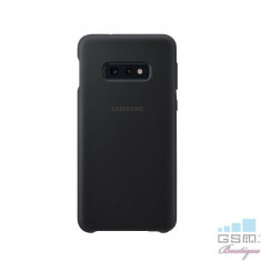 Husa Samsung Galaxy S10e Silicon Neagra foto