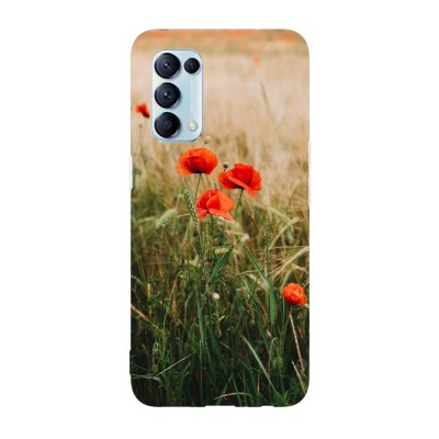 Husa compatibila cu Oppo Find X2 Pro model Poppies, Silicon, TPU, Viceversa foto