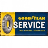 Placa metalica - Goodyear Service - 25x50 cm, Nostalgic Art Merchandising