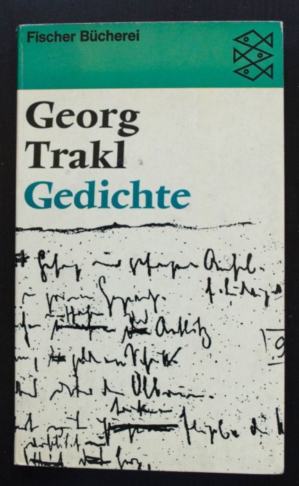 Georg Trakl - Gedichte (ed. Hans Szklenar)