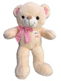 Urs de plus cu labuta crem 57 cm