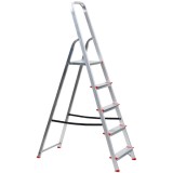 Evotools 681588 - Scara constructii dubla 1.61 m 150 kg 4+P trepte tronson