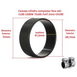 Camasa cilindru compresor fara ulei 1100-1500W 75x69.7x47.5mm CH190