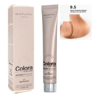 Blond deschis piersica 9.5 Vopsea Colora MaXXelle cu extract de goji 100 ml foto