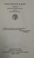 PRINCIPESA ELISABETA A ROMANIEI, SEMNATURA OLOGRAFA PE VOLUMUL THE UNIT LAMP by RADCLYFFE HALL, 1929 foto