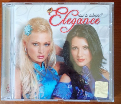 CD original Elegance - Cine te iubeste ? ( VG + ) foto