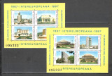Romania.1987 INTEREUROPA-Bl. ZR.797, Nestampilat