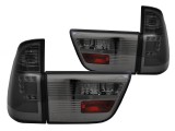 Set de stopuri LED de tuning potrivit pentru BMW X5 E53 1999-2003 cu baza fumurie, stanga si dreapta Performance AutoTuning
