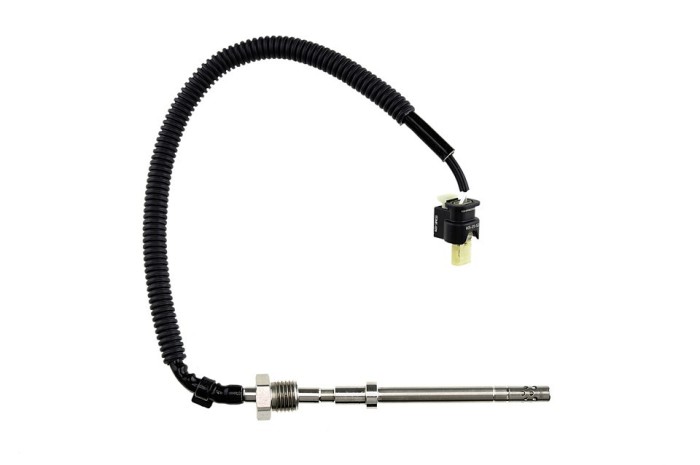 Senzor temperatura filtru particule Mercedes M W164 300cdi, 320cdi, 350cdi 2009-, in fata la filtru de particule diesel, NTY EGT-ME-029
