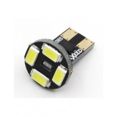 Led auto Canbus T10 4 SMD 5730 12V fara polaritate