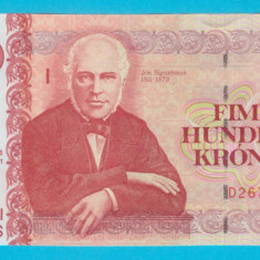Islanda 500 Kronur 2001 "Jón Sigurðsson" UNC seria D26791532