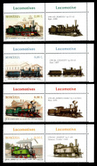 Romania 2011, LP 1912 b, Locomotive, serie cu viniete dreapta, MNH! foto