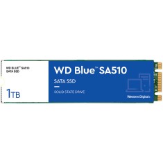 SSD WD Blue SA510 1TB SATA, M.2 2280, Read/Write: 560/520 MBps, IOPS 90K/82K, TBW: 400 &amp;quot;WDS100T3B0B-00AXS0&amp;quot; foto