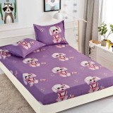Cumpara ieftin Cearsaf de pat cu elastic si 2 fete de perna Unmer 180x200cm (Finet)