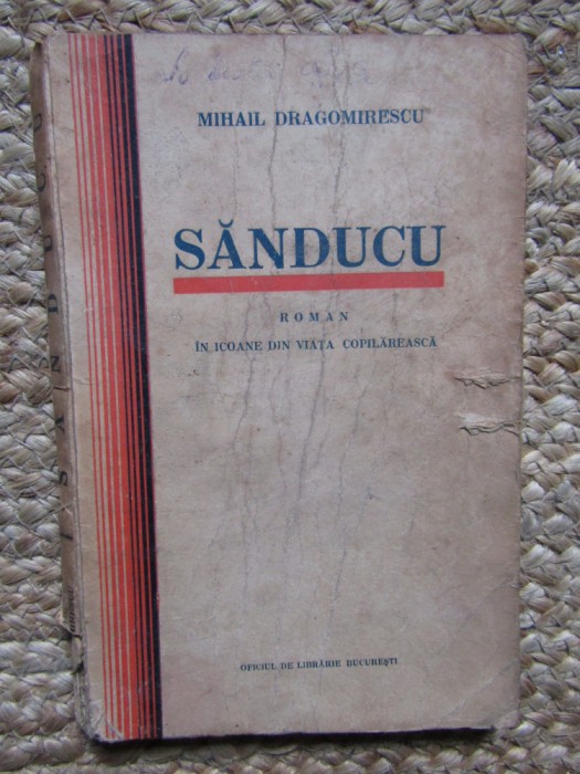 SANDUCU - MIHAIL DRAGOMIRESCU