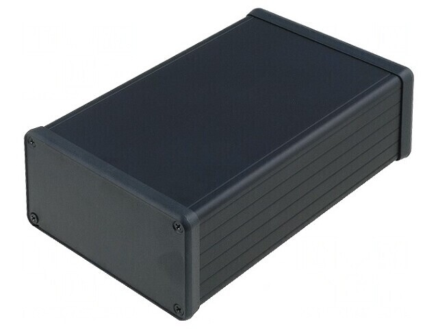 Carcasă Aluminiu Neagră 103x160x53mm
