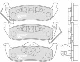 MOTAQUIP LVXL1297 set placute frana,frana disc